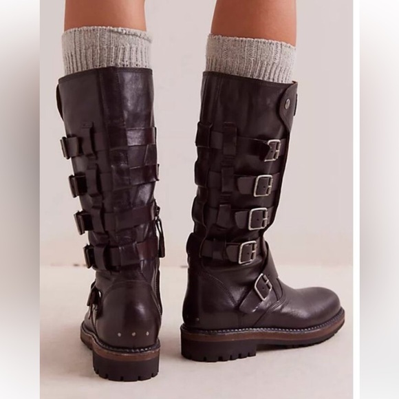 We the free Jackson Moto Boots graphite Florence Size 9 NWT NIB - Picture 2 of 15